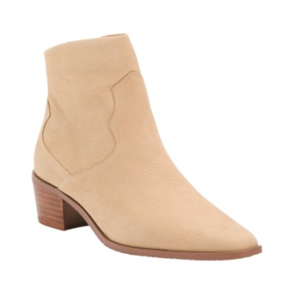 NYDJ Leather Back Zip Booties - Picture 1 of 2